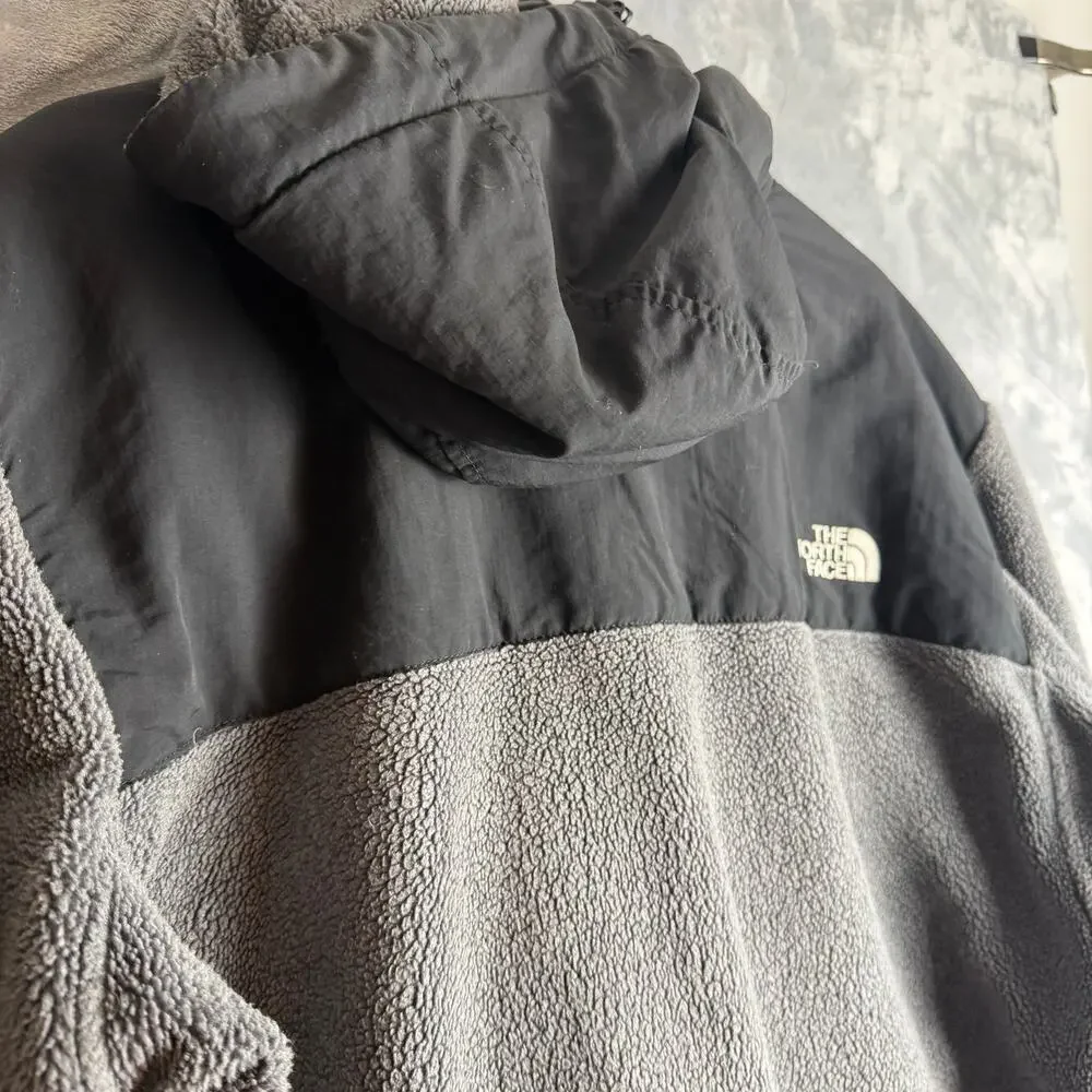 The North Face Denali Hoody Men's Large Gray Fleece Full‎ Zip Jacket